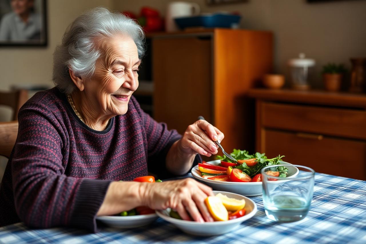 Alimentação que envelhece bem: do prato ao afeto